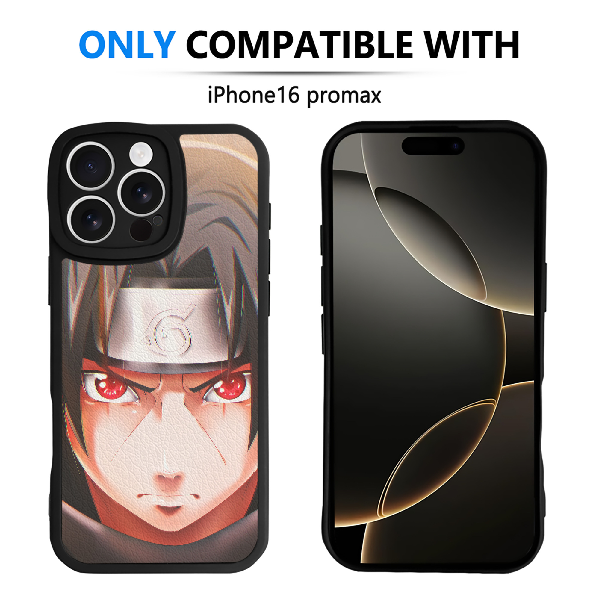 （画像用） NARUTO -ナルト- NARUTO -ナルト- 疾風伝 【iPhone 16シリーズ対応】シリコンスマホケース（レザー調） 材質：シリコン
